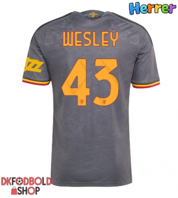AS Roma Wesley Franca #43 Tredje trøje 2026-27 Kort ærmer AS Roma Wesley Franca #43 Tredje trøje 2026-27 Kort ærmer